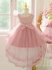 Girls' Formal Princess Dress for Banquets, Birthdays, Performances Piano, Cake Mesh Children's Costume