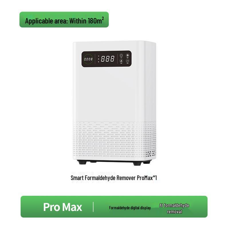 ProMax Smart Formaldehyde Remover: AI-Enhanced, 180 sqm Coverage, Efficient Odor & Toxin Elimination