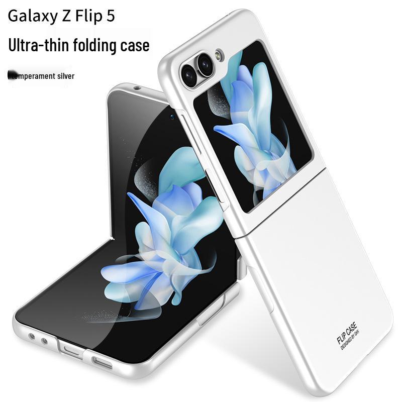 Ultra-thin Frosted Solid Color Phone Case for Samsung Z Flip 5