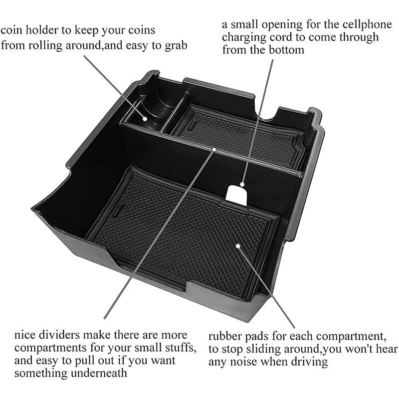 Center Console Organizer Tray for Subaru Crosstrek 2018-2025 and Impreza 2017 2018 2019 2020 2025 2025 2025 Armrest Accessories