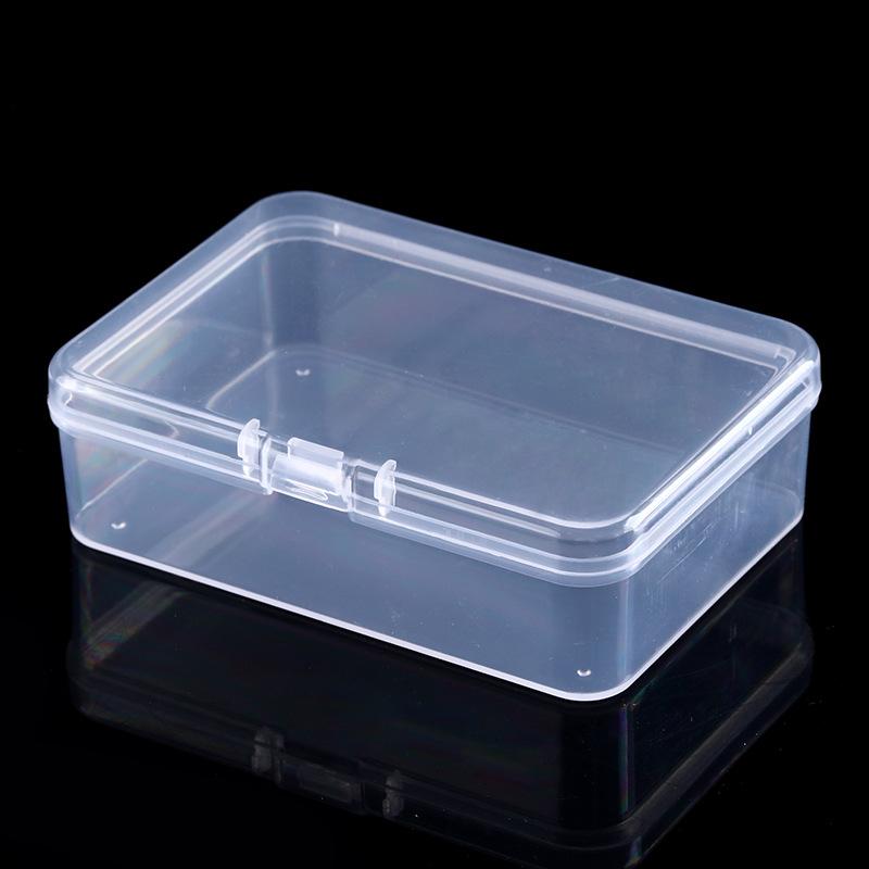 Transparent Fruit Fork Storage Box Organizer Plastic Storage Case Adjustable Container For Kids Fruit Fork Organizer Display Box