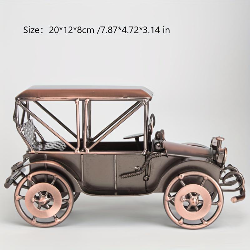 

Винтажная модель автомобиля Декор Креативный акцент для дома, Не требует питания 8.27*3.15*4.33inch