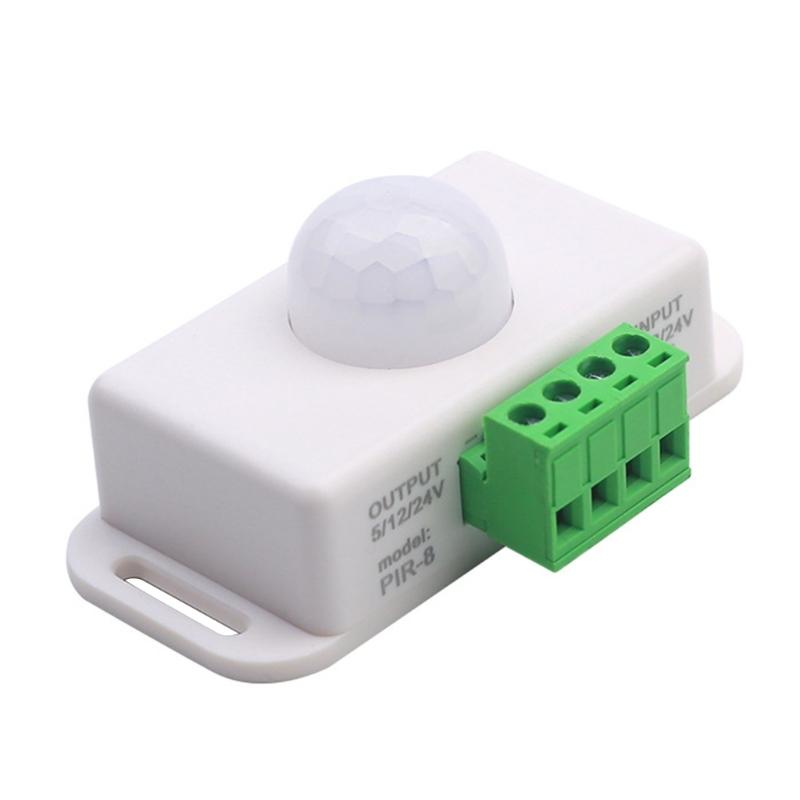 

Intelligent Movement Transducer for Home Lighting with Adjustable Delay and Wide Power Current for Cabinets Wardrobes белый