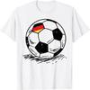 Germany Flag German Soccer Ball Football Fan Men Women Kids T-Shirt