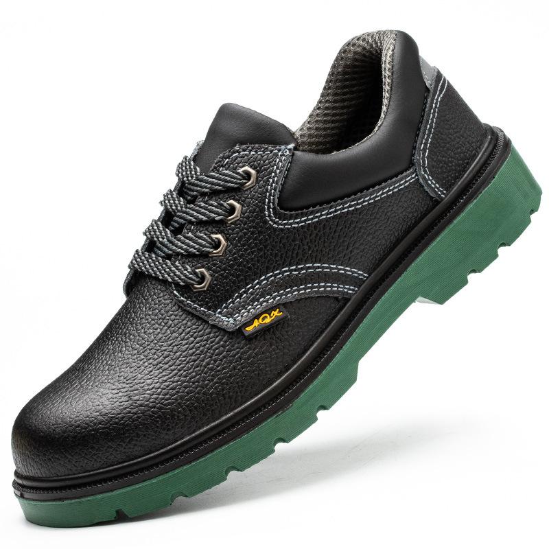 

Низкие рабочие ботинки, мужские, противоударные, противопрокольные, легкие, со стальным носком, защитные ботинки 45