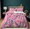 Art Giraffes Quilt Duvet Cover Bedding Set Pillowcase Single Double King Size UK