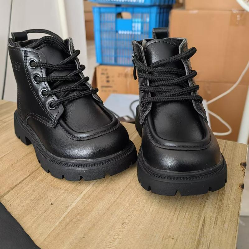 Сапоги для мальчиков Осенние и зимние модные детские сапоги-локомотивы Сапоги для девочек — фото 11