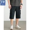 Men's Multi-Pocket Pure Cotton Workwear Capris