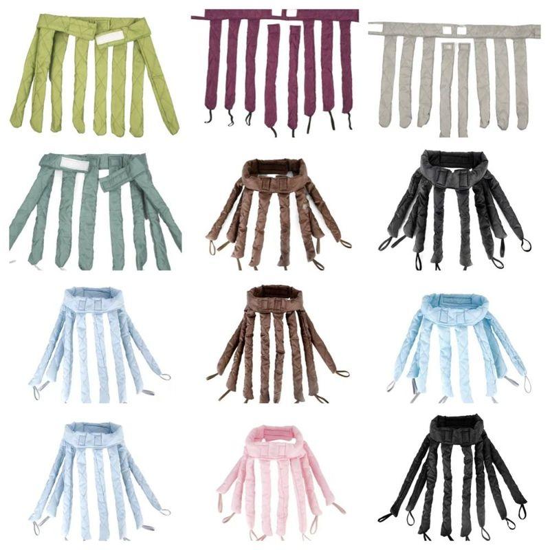 Removable Flexible Heatless Hair Curlers DIY Hair Styling Tools Curling Headband Soft Sleeping Overnight Hair Rollers Girls