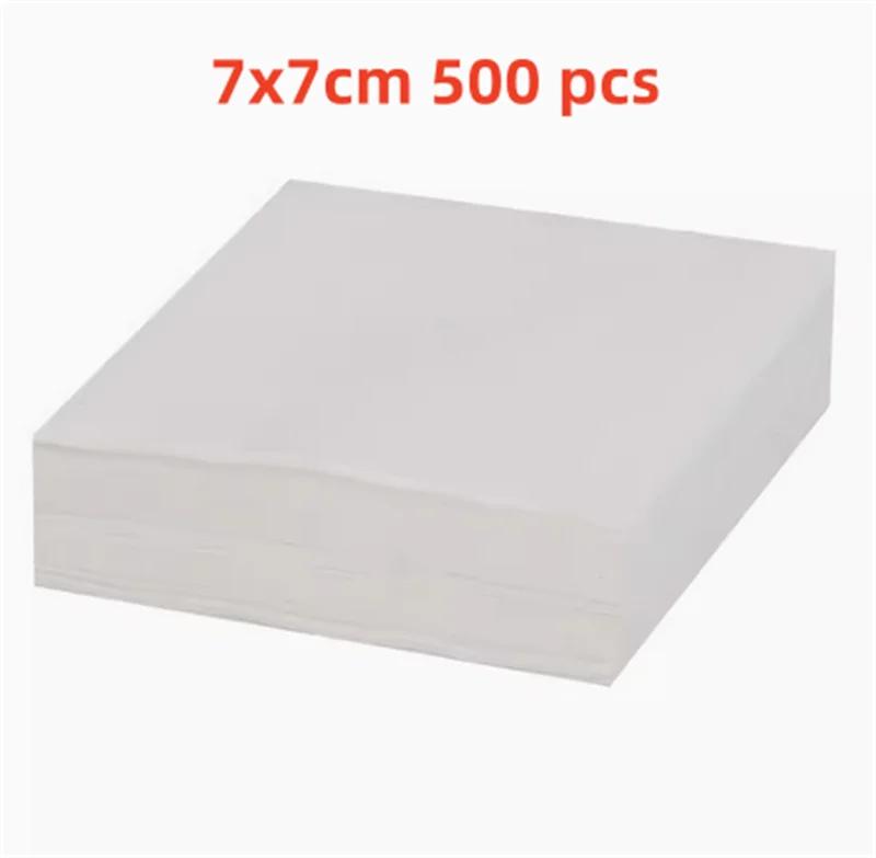 500 buc suqare rotund alb chifle de bambus pentru aburi Căptușeală din hârtie Covoraș antiaderent pentru cuptor Hârtie pentru grătar pentru grătar Hârtie de copt pentru hamburger