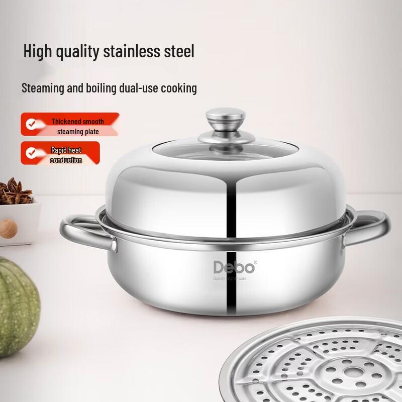 Debo Stainless Steel Multi-Purpose Steamer Pot