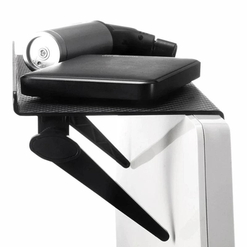 Prateleira de armazenamento superior para tela de TV, roteador sem fio ajustável, suporte para decodificador, sem suporte de armazenamento perfurado, ferramenta organizadora para casa