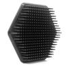 Miniature Silicone Face Scrub Brush - Blackhead Remover Tool with Anti-Bacterial Bristles, Travel Facial Cleanser Brush