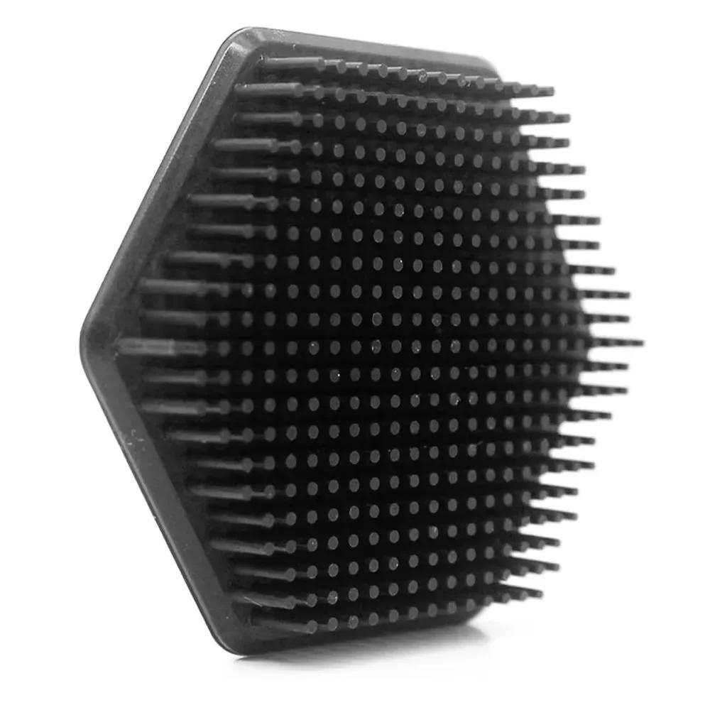 Miniature Silicone Face Scrub Brush - Blackhead Remover Tool with Anti-Bacterial Bristles, Travel Facial Cleanser Brush