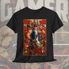 Koszulkę Gamingową Clark King of Fighters, Koszulkę KOF, Koszulkę Unisex dla Graczy Męskie Damskie Top