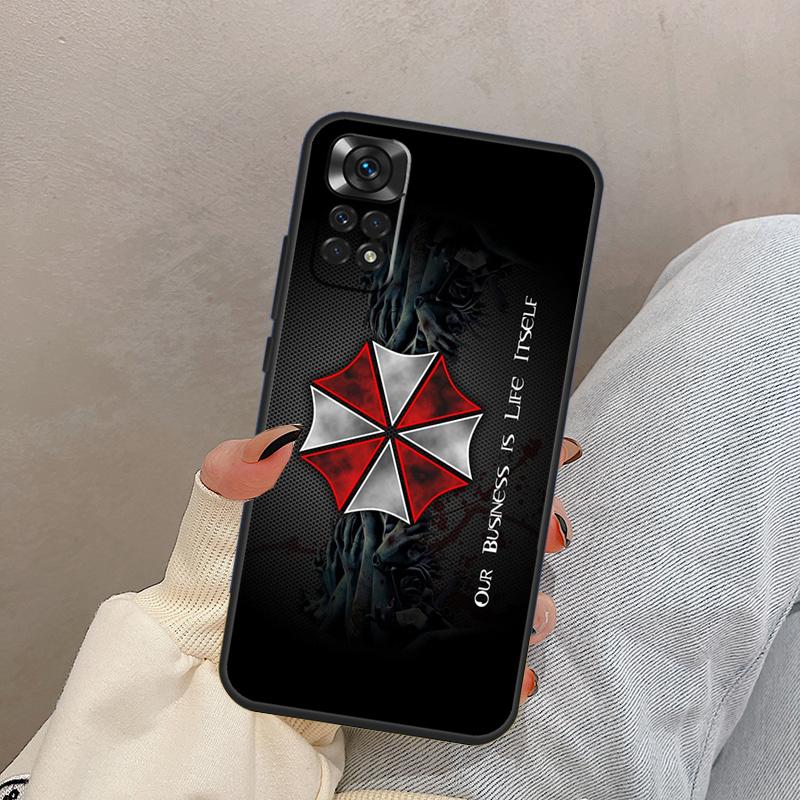 

Umbrella Corporation For Xiaomi Redmi Note 13 9 10 11 12 14 Pro 11S 12S Case Cover For Redmi 14C 10C 12C 13C 15C Redmi Note 10 Pro