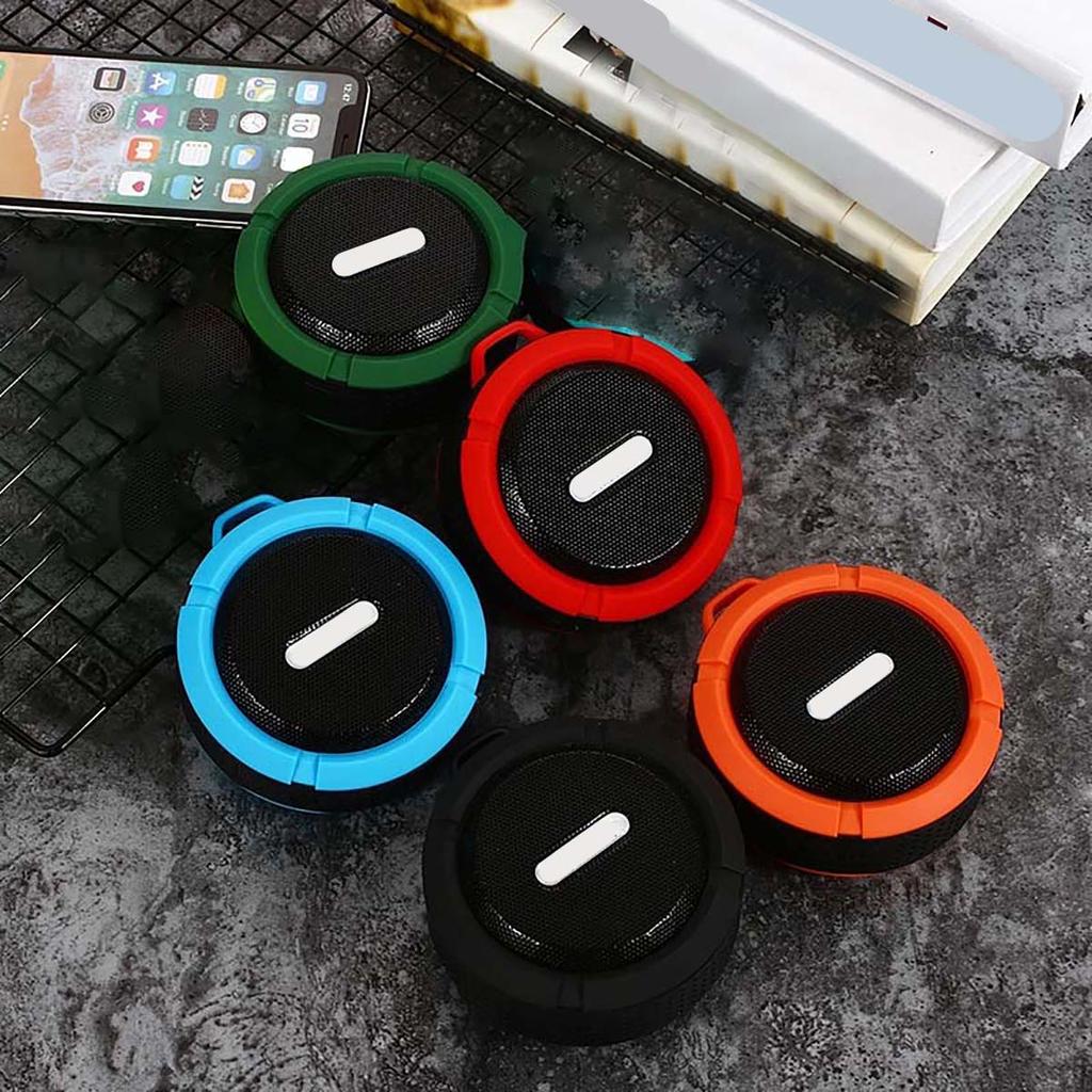 Bluetooth Waterproof Portable Loudspeaker Shockproof Dustproof Outdoor Travel Music Accessories