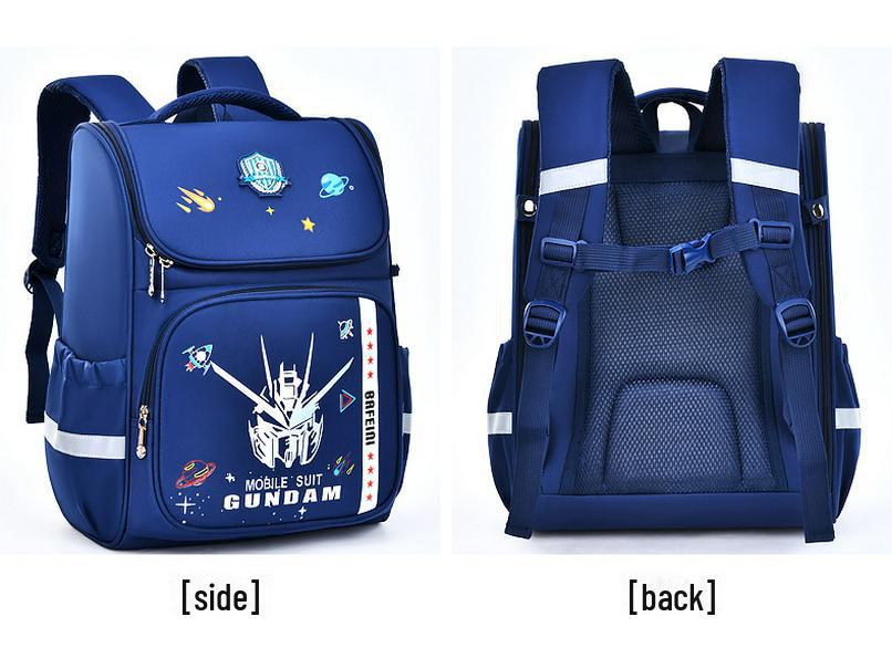 Rucsac de Mare Capacitate cu Protecție pentru Coloană Vertebrală pentru Băieți și Fete, Clasele 1-6, Vârste 6-12