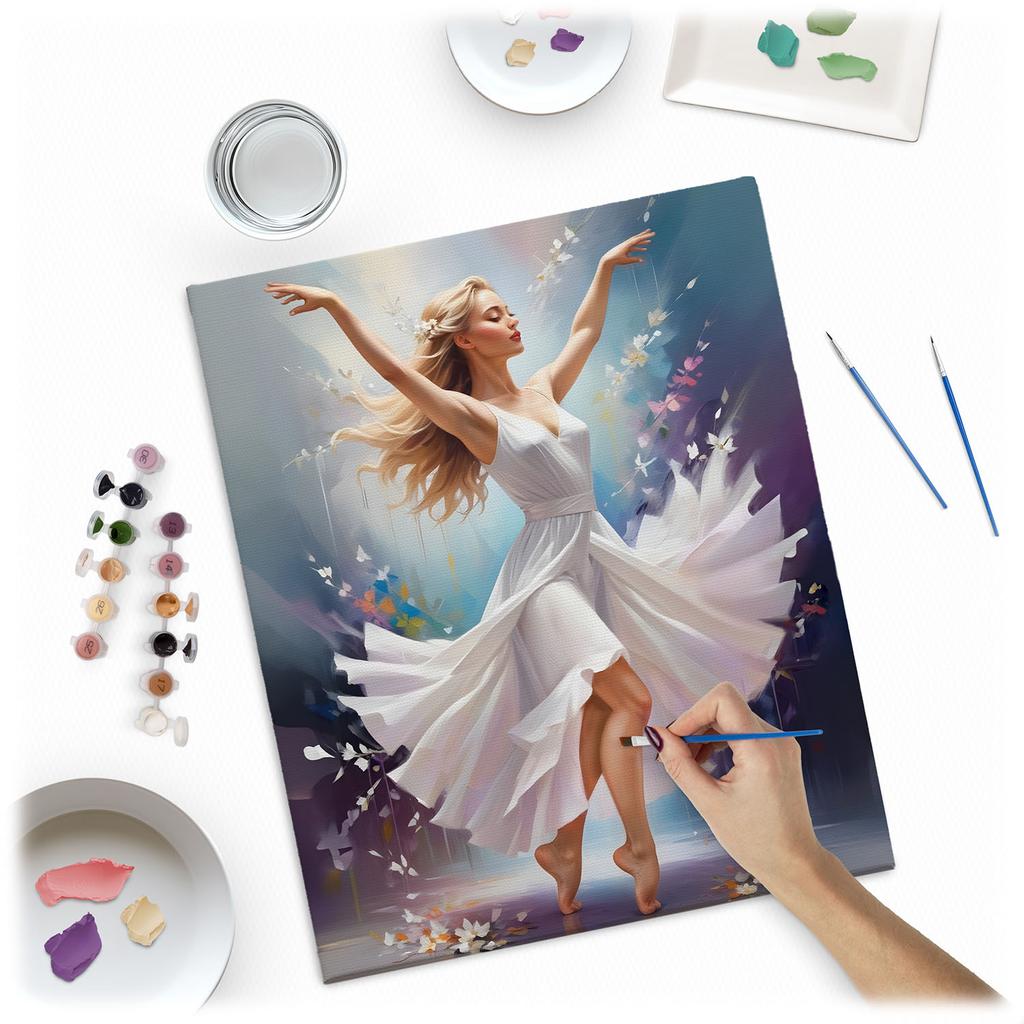 Paint By Numbers Picture 40X50 Cm Massido Dancing Woman