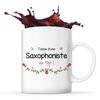 Mug - Saxophonist - Ceramic - Printed Front/Back - 325 Ml