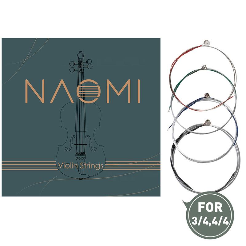 

1 Set 4/4 3/4 1/2 1/4 1/8 Replacement Steel String Violin String Replacement G D A & E Strings Universal Violin Accessories 44 34