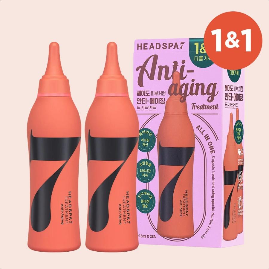 

HEADSPA7 Anti Aging Treatment 215ml Double Pack Default Title