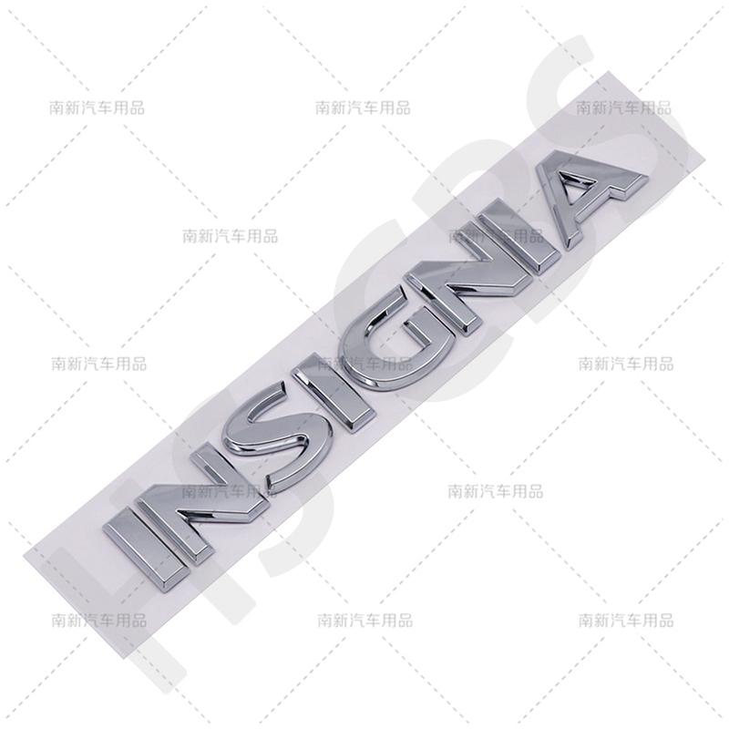 INSIGNIA Emblemat z Logo Litery Odznaka Naklejka na Tylną Klapę Bagażnika Błotnik Samochodu Naklejki na Klapę Bagażnika dla Insignia GTC OPC, Naklejka na Zewnętrzne Nadwozie