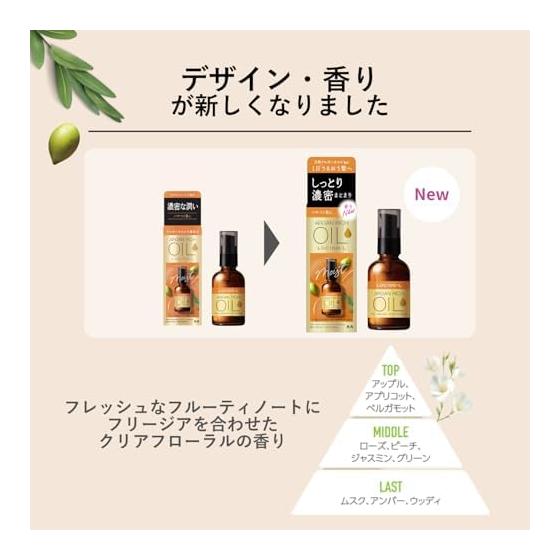 LUCIDO Oil Treatment #EX Hair Oil Rich Moisture Argan Oil Non-Rinse Treatment Dense Moist 60ml + Sample (Hair Mask 10g) [Amazon.co.jp Exclusive]