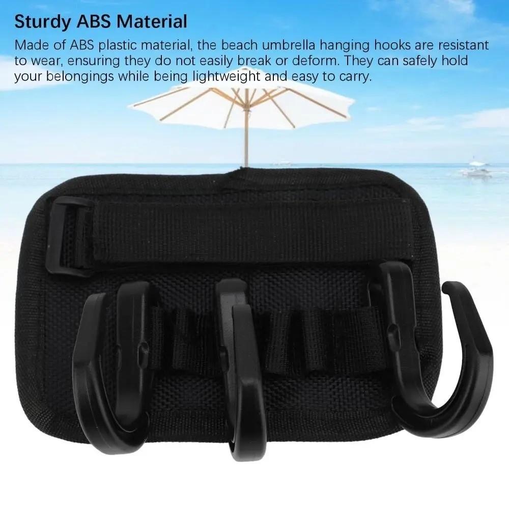 Versatile Sun Umbrella Storage Holder 4/6 Hooks Outdoor Hook for Umbrellas  for Patios Umbrella