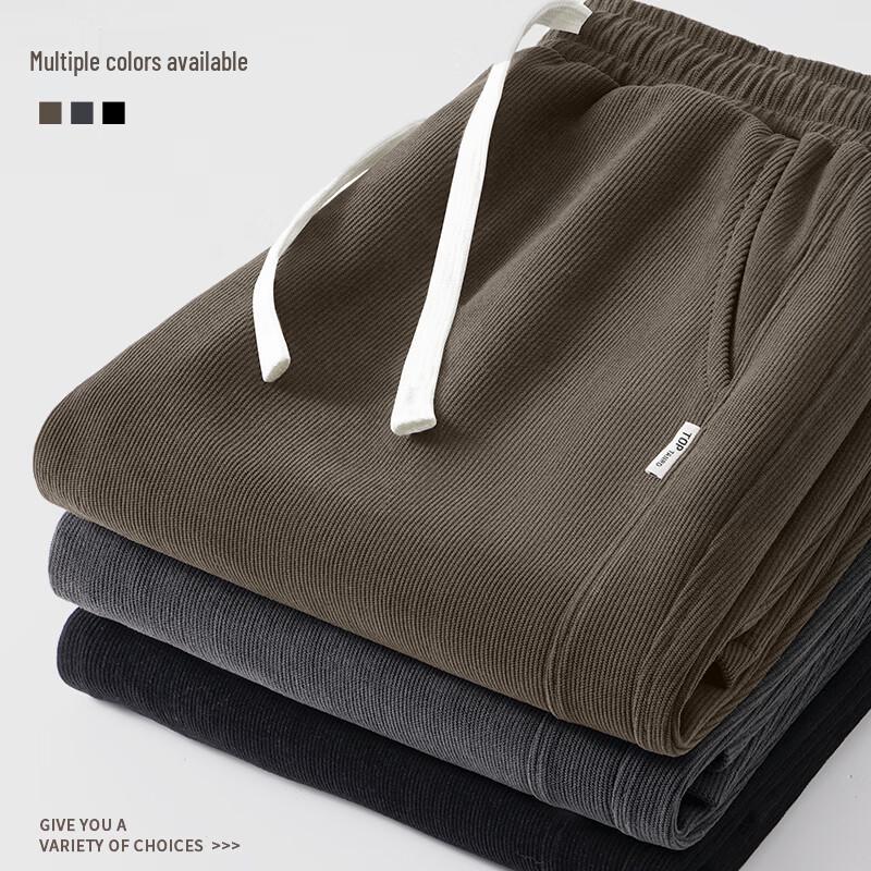 Jeanswest Men's Corduroy Straight-Leg Casual Pants