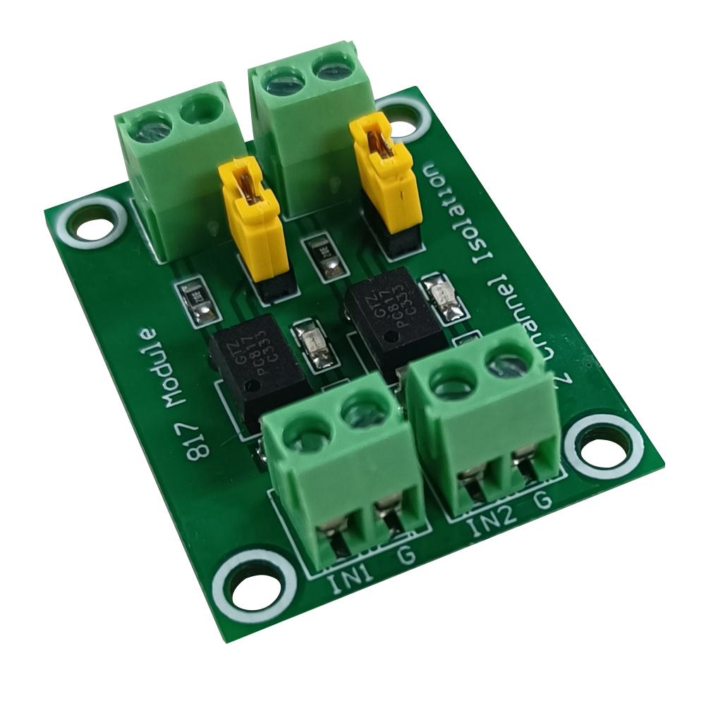 PC817 Optocoupler Isolation Board Driver Photoelectric Isolated Module 2/4/8 Channel Optocoupler Isolation Module DIY Kits