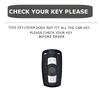 Leather Key Case for BMW 1 3 5 6 7 Series X1 X3 X5 X6 Z4 E90 E91 E92 E93 E60 E88 F20 F21 F30 F32 CAS3 Smart Key Cover Protection