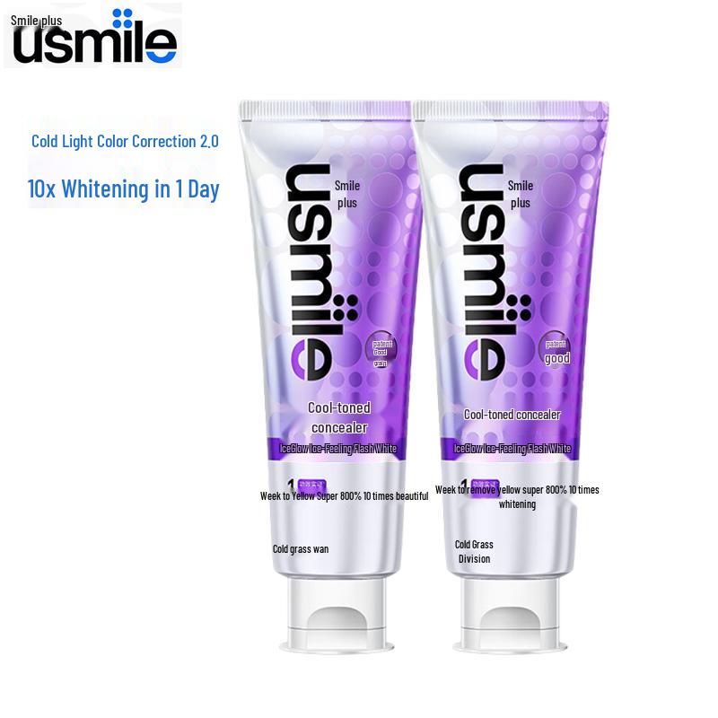 Usmile Color Correcting Whitening Toothpaste