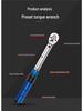 Adjustable Ratchet Torque Wrench for Auto Repair: Preset Tire & Spark Plug Socket Tool