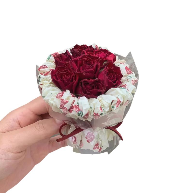 Kwiatowe Mydło Bukiet Róż Sztuczne Kwiaty Na Boże Narodzenie Ślub Urodziny Walentynki Prezent DIY Dekoracja Domu