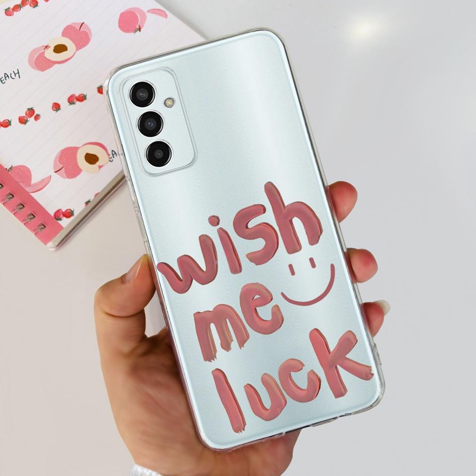 For Samsung Galaxy M13 Case M 13 2022 Cover SM-M135F Lovely Astronaut Clear Soft Silicone Shockproof Bumper For Samsung F13 Capa