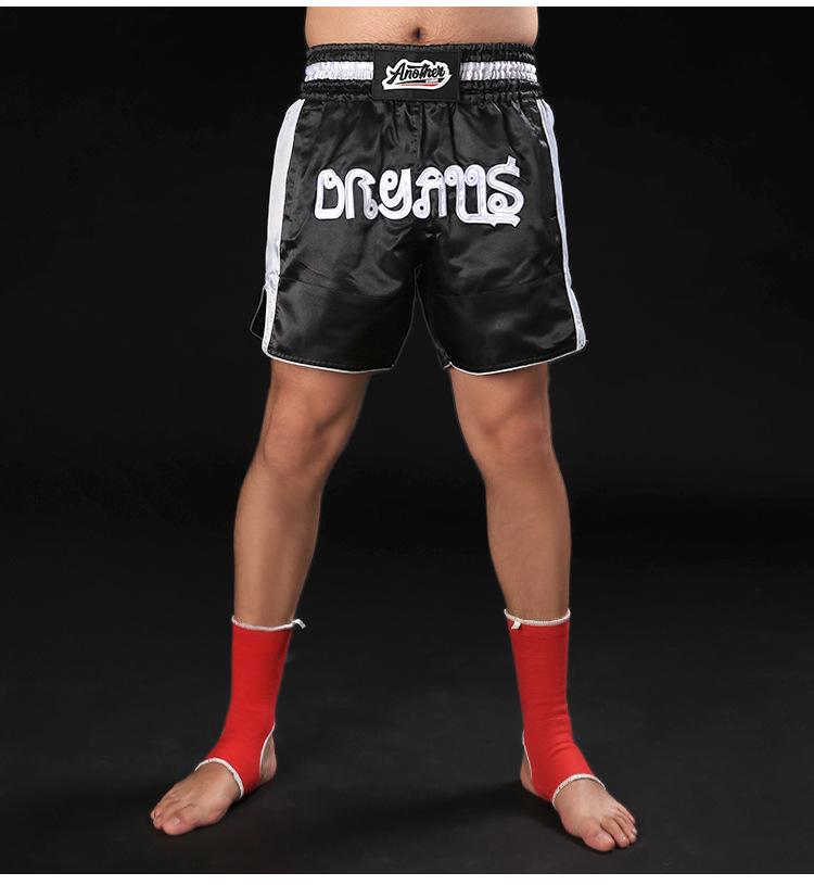 MMA Quick-Dry Fighting Shorts: Breathable Gear for Muay Thai, Kickboxing, Fitness & Running