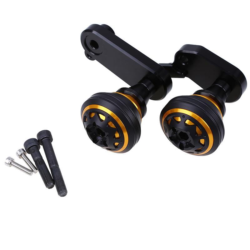 

CNC мотоциклетная рама слайдер антикаида антикраш накладка протектор мотокросс падение защита для Kawasaki Ninja ZX6R 636 09-12 золотой