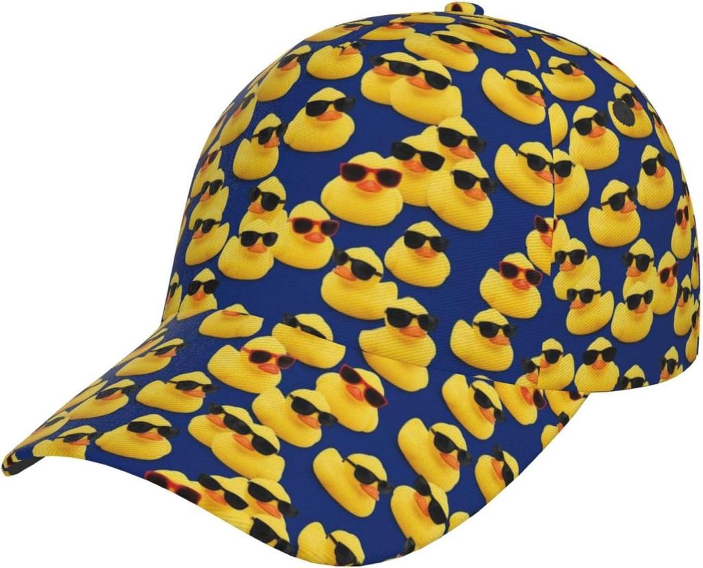 Watercolor Cherry Blossom Branch Pattern Baseball Cap Women's Men's Athletic Fitted Cap Outdoor Baseball Hat Sports Sun Cap