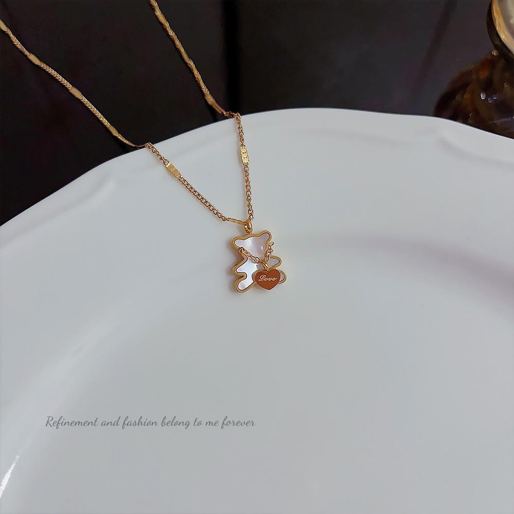 

Ожерелье-цепочка на ключицу из титана с 18-каратным золотым покрытием в форме ромба - Женский модный геометрический чокер-подвеска