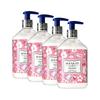 Deep Perfume Body Lotion Cherry Blossom Scent 520ml X4
