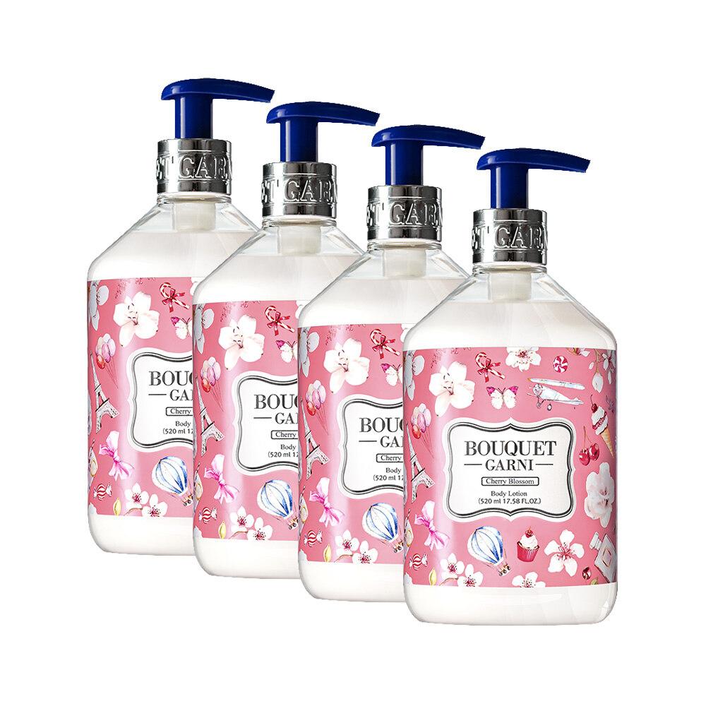 

Bouquet Garni Deep Perfume Body Lotion Cherry Blossom Scent 520ml x4