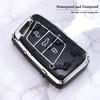 New Soft TPU Car Remote Key Case Cover Protector Shell for VW Volkswagen Magotan Passat B8 Skoda Superb Kodiaq A7 Tiguan MK2 CC