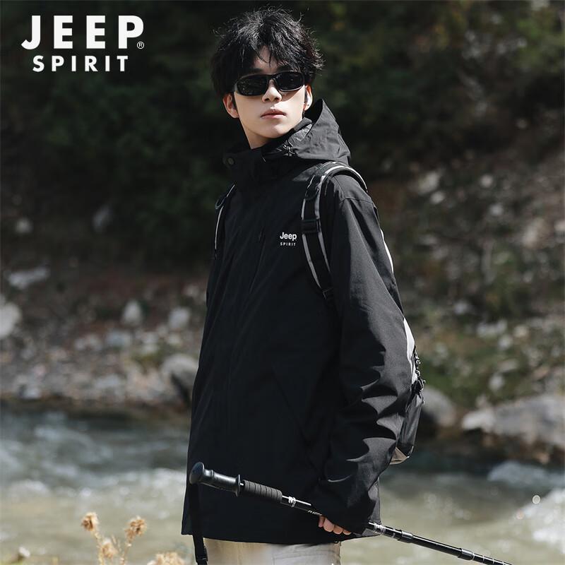 JEEP SPIRIT Men's Winter 3-in-1 Waterproof Outdoor Jacket