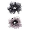 Women Hair Band Organza Bow Hair Rope Sparkling Rhinestones Decor Ponytail Holder Hair Styling Tool Hair Accessories