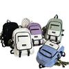 Schoolbag Trendy New Large Capacity Casual Fashion Versatile School Bag Junior High School College Student Computer Travel Backpack