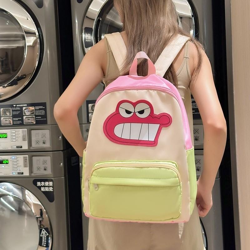 Trendy Urban Chic Dinosaur Backpack For Men And Women Fashionable Nylon Bag