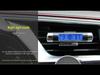 LED Backlit Car Air Vent Clip Thermometer and Clock Display