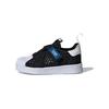 adidas Originals SST 360 3.0 Comfortable Shock Absorbing Durable Low Top Walking Shoes Baby Shoes Black White IE8199