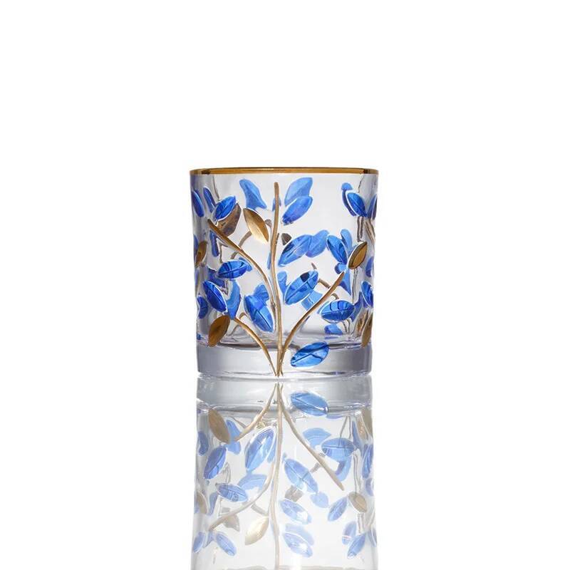 Murano Glass Cup 2025 Latest Italian Zecchin Design National Quintessence Hand Painted Wineglass Smart Soul Whiskey Tumbler Gift